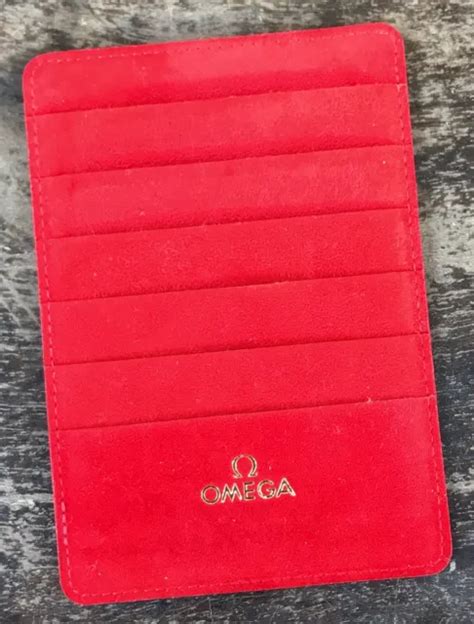 omega speedmaster replica card holder